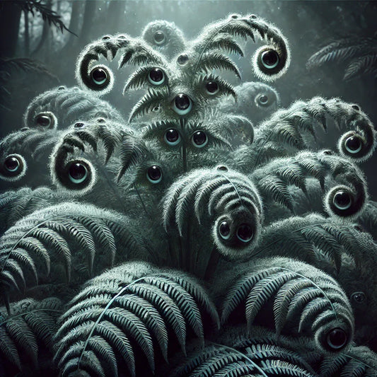 📜 Archived Entry #001: The Fern That Sees All 🌿👁️